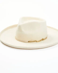 Shyanne Women's Stile Suede Band Wool Felt Western Hat