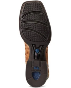 Ariat Men's Ostrich Quill Quantum Primo Exotic Western Boot - Broad Square Toe  -Ariat Western Outfitters 2000356428 200 P5