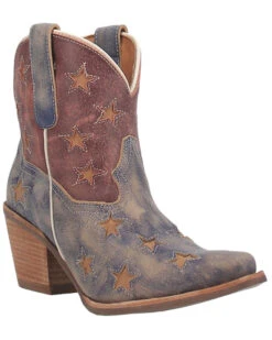 Dingo Women's Liberty Western Booties - Snip Toe