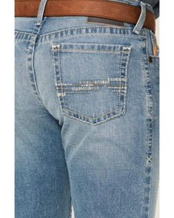 Ariat Men's M7 Hartwell Julian Medium Wash Stretch Slim Straight Jeans  -Ariat Western Outfitters 2000357128 400 P4