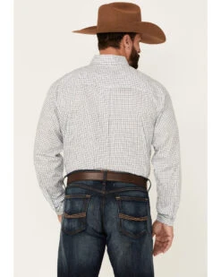 Cinch Men's Stretch Geo Print Long Sleeve Button Down Western Shirt 7 Cinch Men's Stretch Geo Print Long Sleeve Button Down Western Shirt -Ariat Western Outfitters 2000357808 100 P4