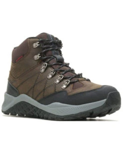 Ariat Western Outfitters 23 Wolverine Men's Luton Lace-Up Waterproof Work Hiking Boots - Round Toe