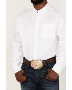 RANK 45 Men's Basic Twill Long Sleeve Button-Down Western Shirt - Big 6 RANK 45 Men's Basic Twill Long Sleeve Button-Down Western Shirt - Big -Ariat Western Outfitters 2000359466 100 P3