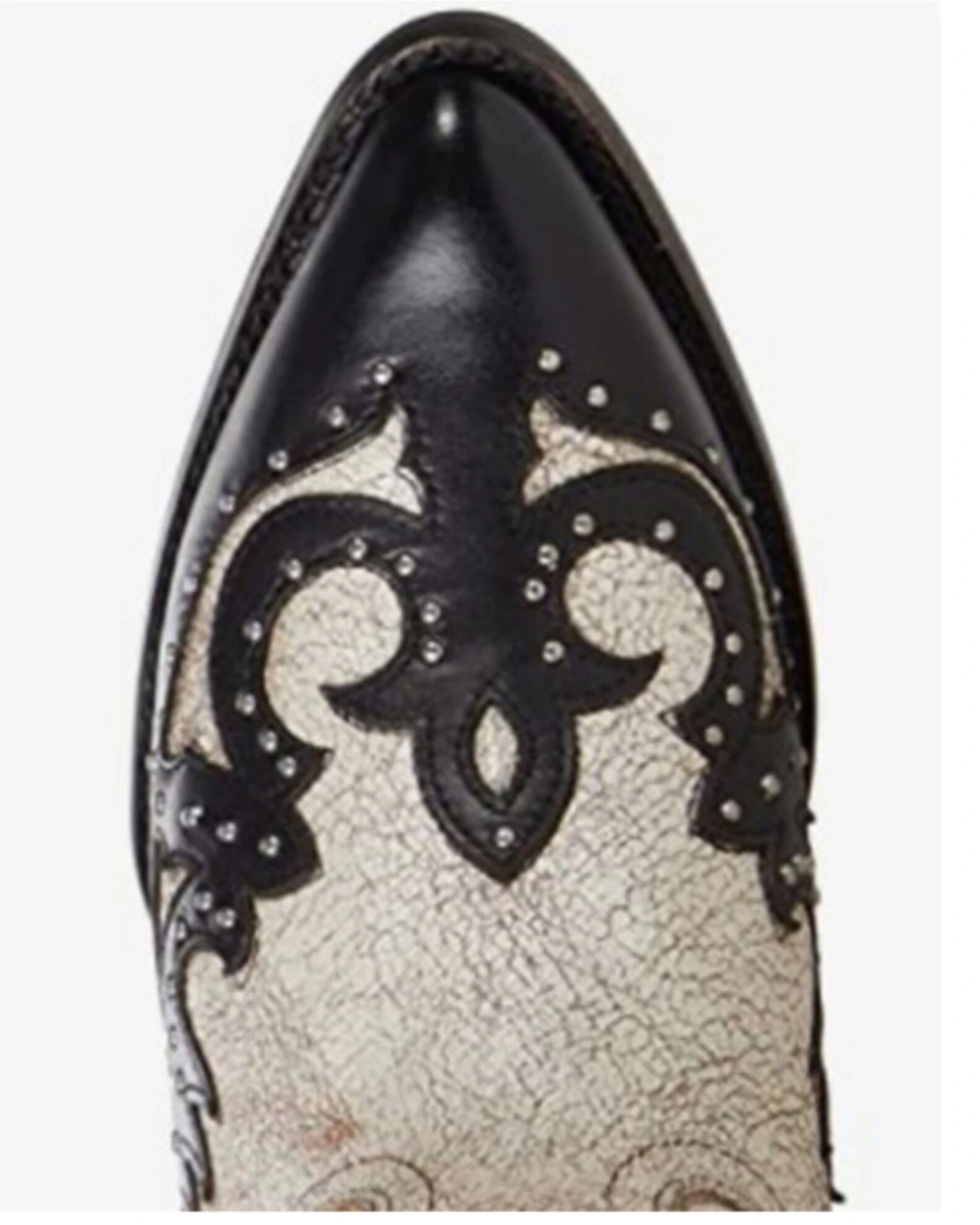 Corral Women's Black Overlay & Studs Western Boots - Pointed Toe 5 Corral Women's Black Overlay & Studs Western Boots - Pointed Toe - Image 5