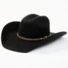 Cody James Men's 3X Black Leather Lace Band Wool Felt Western Hat