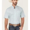 George Strait By Wrangler Men's Short Sleeve Button Down Western Shirt 