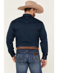 Hooey Men's Sol Long Sleeve Pearl Snap Western Shirt  -Ariat Western Outfitters 2000363525 410 P4