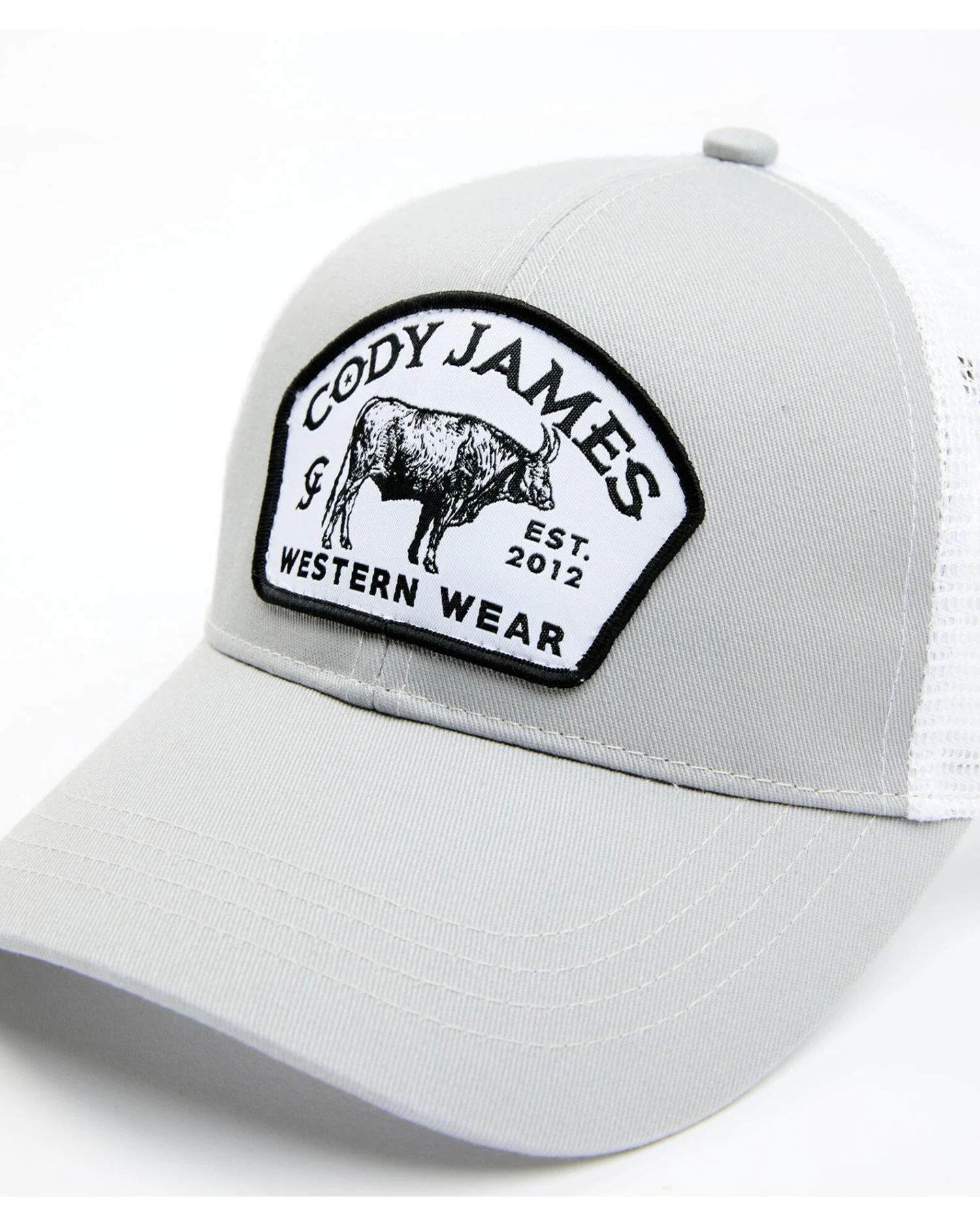 Cody James Men's Cow Logo Patch Mesh-Back Ball Cap 2 Cody James Men's Cow Logo Patch Mesh-Back Ball Cap - Image 2