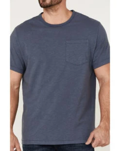 Brothers & Sons Men's Indigo Basic Short Sleeve Pocket T-Shirt  -Ariat Western Outfitters 2000365812 402 P3