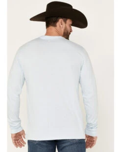 Wrangler Men's American Denim Long Sleeve T-Shirt 7 Wrangler Men's American Denim Long Sleeve T-Shirt -Ariat Western Outfitters 2000366050 450 P4