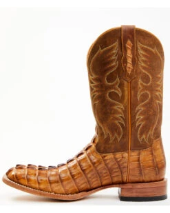 Cody James Men's Caiman Cognac 12" Exotic Western Boots - Broad Square Toe 9 Cody James Men's Caiman Cognac 12" Exotic Western Boots - Broad Square Toe -Ariat Western Outfitters 2000366182 280 P3