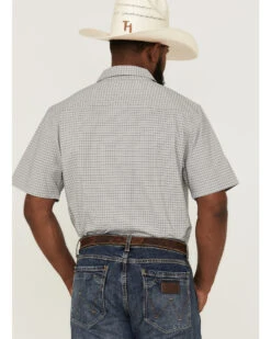 Kimes Ranch Men's Spyglass Mini Check Short Sleeve Button Down Western Shirt 7 Kimes Ranch Men's Spyglass Mini Check Short Sleeve Button Down Western Shirt -Ariat Western Outfitters 2000367400 020 P4