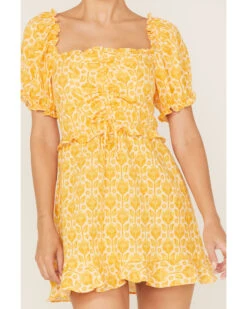 Show Me Your Mumu Women's Sophie Floral Print Mini Dress -Ariat Western Outfitters 2000368254 702 P3