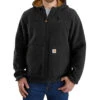 Carhartt Men's Rain Defender Relaxed Fit Fleece Hooded Reversible Jacket