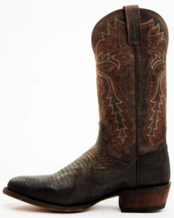 Dan Post Men's Exotic Teju Lizard Leather Tall Western Boots - Round Toe -Ariat Western Outfitters 2000371050 201 P3