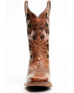 Dan Post Women's Athena Floral Embroidered Western Performance Boots - Broad Square Toe -Ariat Western Outfitters 2000371101 280 P4