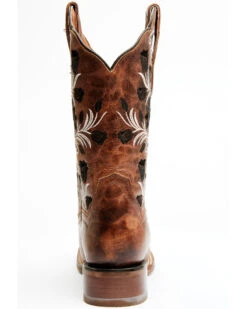 Dan Post Women's Athena Floral Embroidered Western Performance Boots - Broad Square Toe -Ariat Western Outfitters 2000371101 280 P5