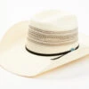 Resistol Men's Vented Crown Shantung Straw Hat