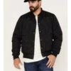Brixton Men's Dillinger Quilted Bomber Jacket