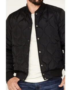 Brixton Men's Dillinger Quilted Bomber Jacket 6 Brixton Men's Dillinger Quilted Bomber Jacket -Ariat Western Outfitters 2000372558 001 P3