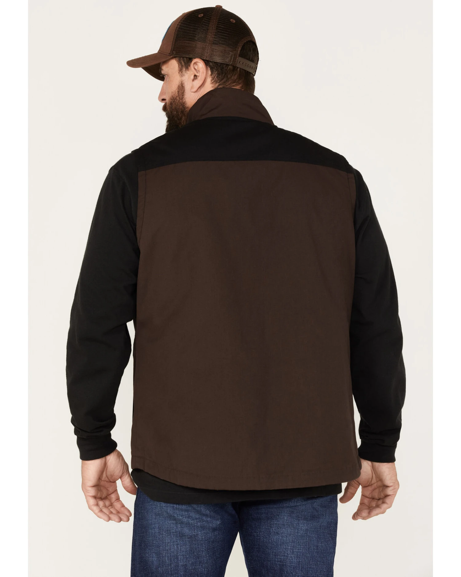 Brothers & Sons Men's Waxed Canvas Field Vest 4 Brothers & Sons Men's Waxed Canvas Field Vest - Image 4