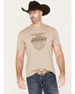 Ariat Men's Diamond Shield Graphic Short Sleeve T-Shirt