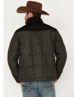 Kimes Ranch Men's Cold Quilted Color Block Zip Jacket -Ariat Western Outfitters 2000377192 300 P4