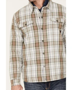 Justin Men's Plaid Print Jackson Shirt Jacket -Ariat Western Outfitters 2000377204 251 P3