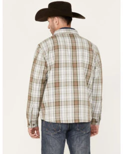 Justin Men's Plaid Print Jackson Shirt Jacket -Ariat Western Outfitters 2000377204 251 P4