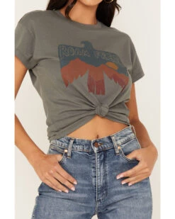 White Crow Women's Roam Free Thunderbird Graphic Tee -Ariat Western Outfitters 2000379759 341 P3