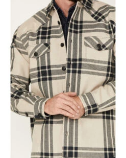 Cody James Men's Tavern Large Plaid Bonded Long Sleeve Button Down Flannel Jacket 6 Cody James Men's Tavern Large Plaid Bonded Long Sleeve Button Down Flannel Jacket -Ariat Western Outfitters 2000380583 110 P3