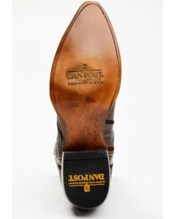 Dan Post Men's Exotic Ostrich Leg Western Boots - Snip Toe  -Ariat Western Outfitters 2000381723 200 P7