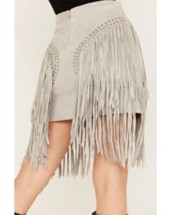 Wonderwest Women's Suede Fringe Mini Skirt 7 Wonderwest Women's Suede Fringe Mini Skirt -Ariat Western Outfitters 2000382475 020 P4
