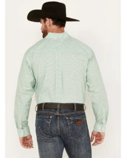 Cinch Men's Floral Print Long Sleeve Button Down Western Shirt -Ariat Western Outfitters 2000383976 330 P4