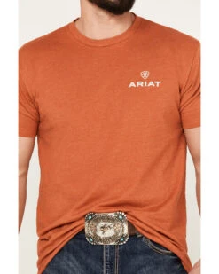 Ariat Men's Old Faithful Graphic Short Sleeve T-Shirt -Ariat Western Outfitters 2000384482 220 P3