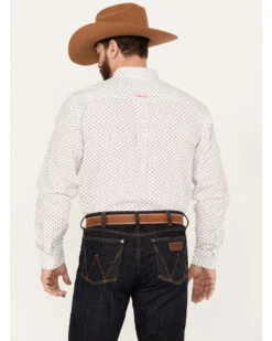 Ariat Men's Geo Print Destin Classic Fit Long Sleeve Western Shirt -Ariat Western Outfitters 2000384530 100 P4