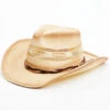 Shyanne Women's Natural Braided Band Straw Cowboy Hat
