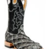 Cody James Men's Exotic Pirarucu Western Boots - Broad Square Toe 