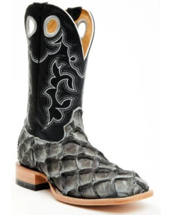 Ariat Western Outfitters 31 Cody James Men's Exotic Pirarucu Western Boots - Broad Square Toe