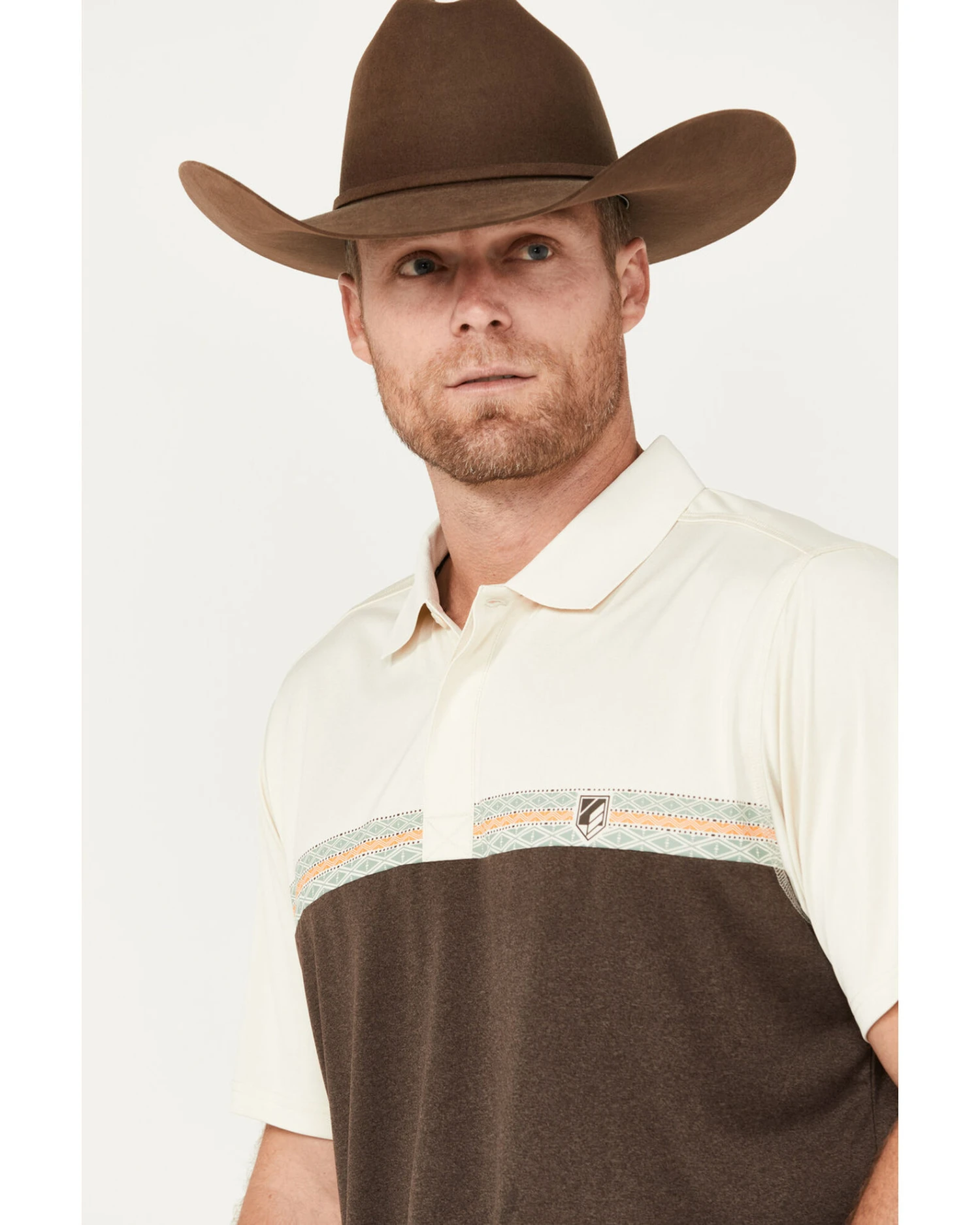 RANK 45 Men's Bull Dogger Short Sleeve Polo 3 RANK 45 Men's Bull Dogger Short Sleeve Polo - Image 3