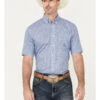 Roper Men's Geo Print Short Sleeve Button Down Western Shirt
